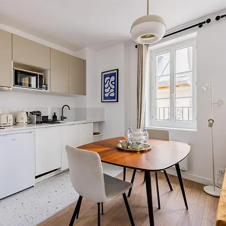3#apartment 4 People#1br#mouffetard#sorbonne Apartment
